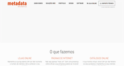 Desktop Screenshot of metadata.pt