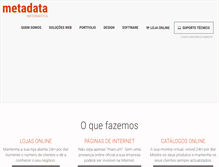 Tablet Screenshot of metadata.pt